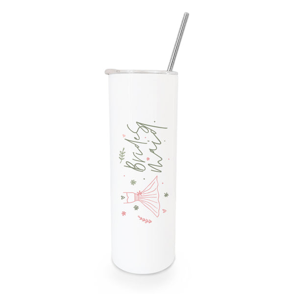 The Cotton and Canvas Co. Floral Bridesmaid Wedding Tumbler