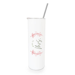 Floral Miss to Mrs. Wedding Tumbler
