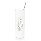 Floral Mother of the Groom Wedding Tumbler