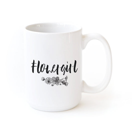 Flower Girl Coffee Mug - The Cotton and Canvas Co.