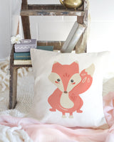 Fox Baby Pillow Cover - The Cotton and Canvas Co.