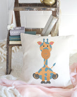 Giraffe Baby Pillow Cover - The Cotton and Canvas Co.