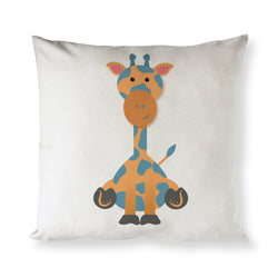 Giraffe Baby Pillow Cover - The Cotton and Canvas Co.