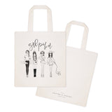 Girl Power Cotton Canvas Tote Bag - The Cotton and Canvas Co.