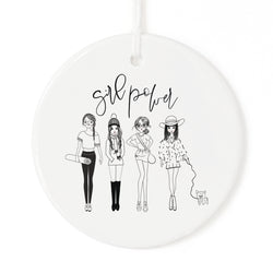 Girl Power Christmas Ornament - The Cotton and Canvas Co.