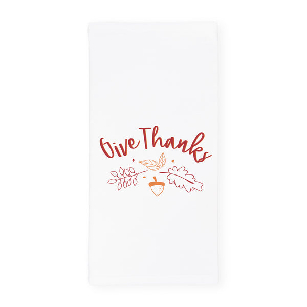 The Cotton and Canvas Co. Give Thanks Kitchen Tea Towel