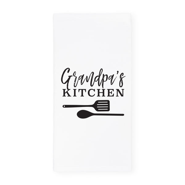 The Cotton and Canvas Co. Grandpa's Kitchen Tea Towel