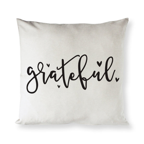 The Cotton and Canvas Co. Grateful Throw Pillow Cover