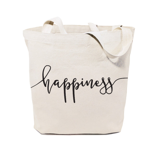 The Cotton and Canvas Co. Happiness Cotton Canvas Tote Bag