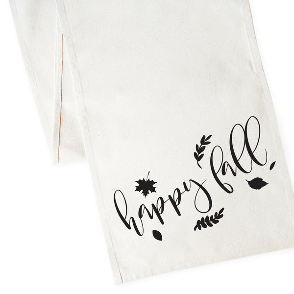 The Cotton and Canvas Co. Happy Fall Canvas Table Runner