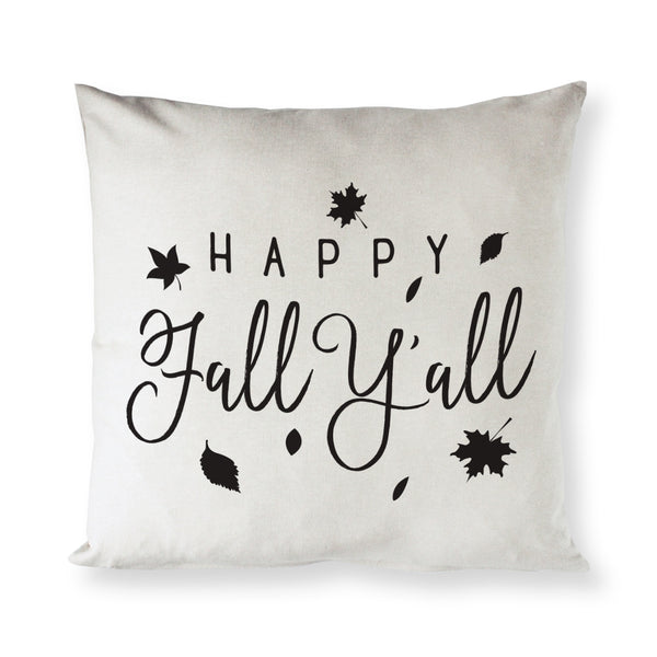 The Cotton and Canvas Co. Happy Fall Ya'll Pillow Cover