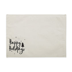 Happy Holidays Christmas Party Place Mat - The Cotton and Canvas Co.