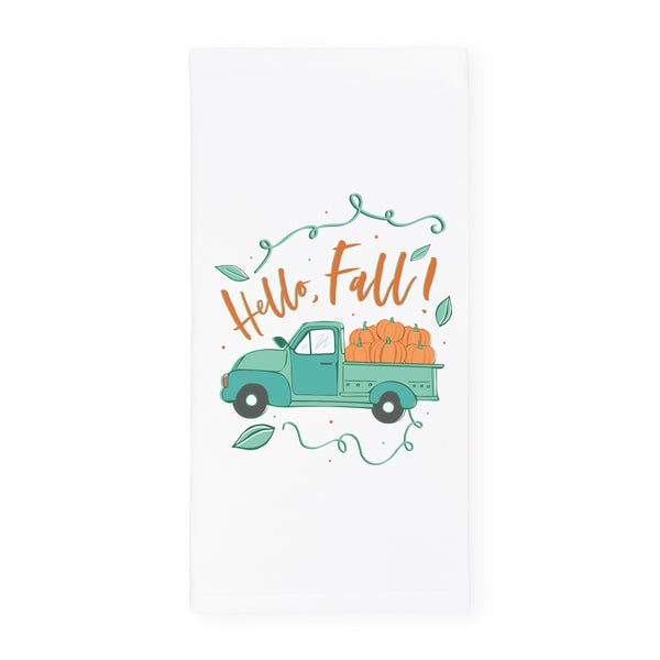 The Cotton and Canvas Co. Hello Fall! Kitchen Tea Towel