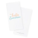 Hello Sunshine Kitchen Tea Towel - The Cotton and Canvas Co.