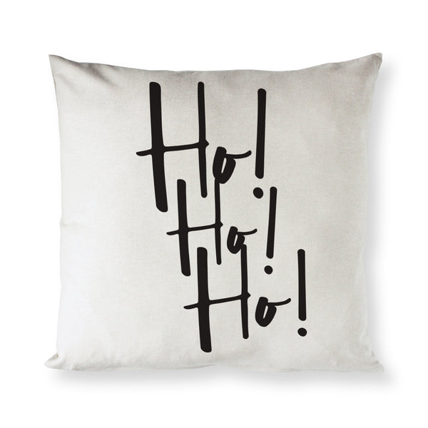 The Cotton and Canvas Co. Ho! Ho! Ho! Christmas Holiday Pillow Cover
