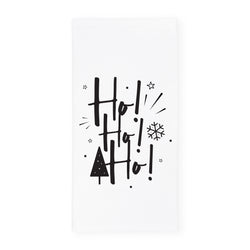Ho! Ho! Ho! Christmas Kitchen Tea Towel - The Cotton and Canvas Co.