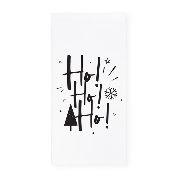 The Cotton and Canvas Co. Ho! Ho! Ho! Christmas Kitchen Tea Towel