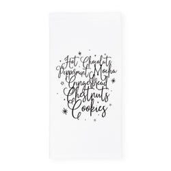 Christmas Favorites Kitchen Tea Towel - The Cotton and Canvas Co.