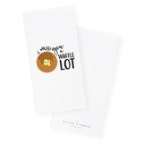 I Miss You A Waffle Lot Kitchen Tea Towel - The Cotton and Canvas Co.