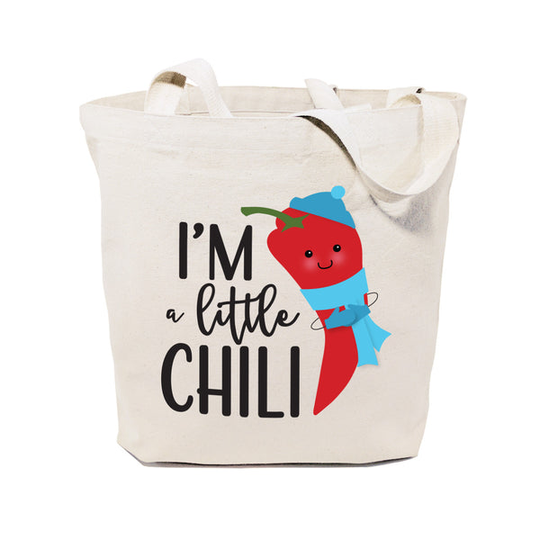 The Cotton and Canvas Co. I'm A Little Chili Cotton Canvas Tote Bag