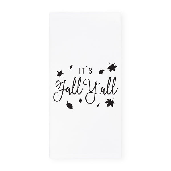 The Cotton and Canvas Co. It's Fall Y'all Kitchen Tea Towel