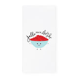 Jello From The Other Side Kitchen Tea Towel - The Cotton and Canvas Co.