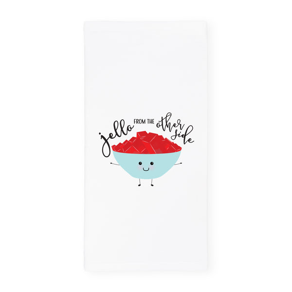 The Cotton and Canvas Co. Jello From The Other Side Kitchen Tea Towel
