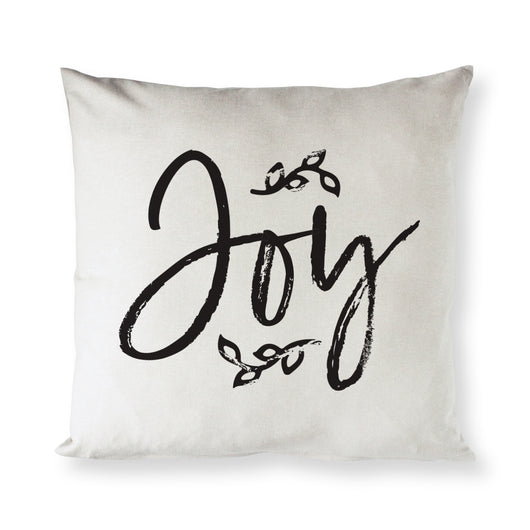 Joy Christmas Holiday Pillow Cover - The Cotton and Canvas Co.