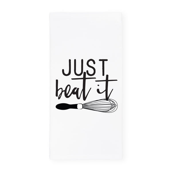 The Cotton and Canvas Co. Just Beat It Kitchen Tea Towel