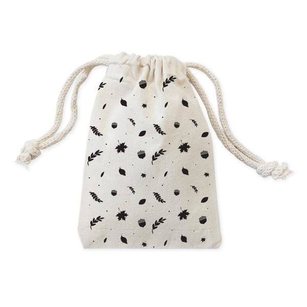 The Cotton and Canvas Co. Leaves Thanksgiving Favor Bags, 6-Pack