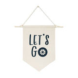 Let's Go Hanging Wall Banner