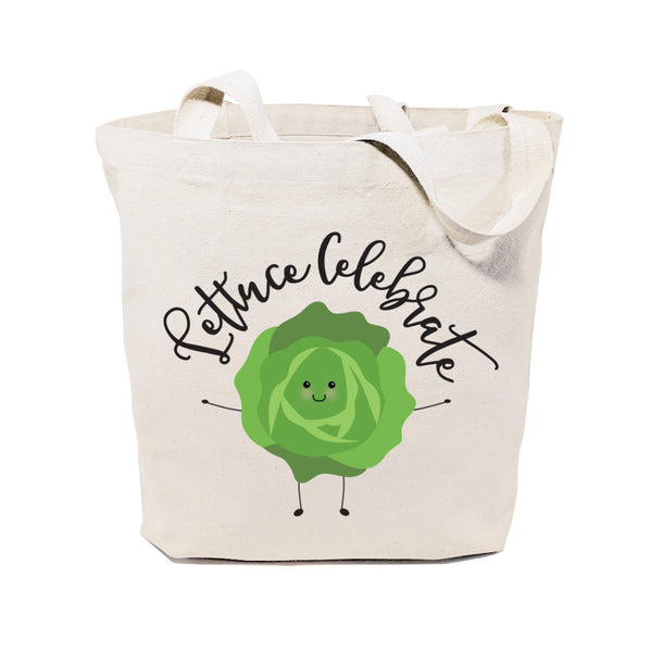 The Cotton and Canvas Co. Lettuce Celebrate Cotton Canvas Tote Bag