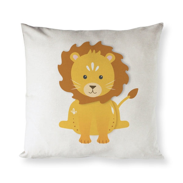 The Cotton and Canvas Co. Lion Baby Pillow Cover