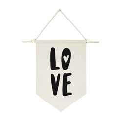 Love Hanging Wall Banner - The Cotton and Canvas Co.