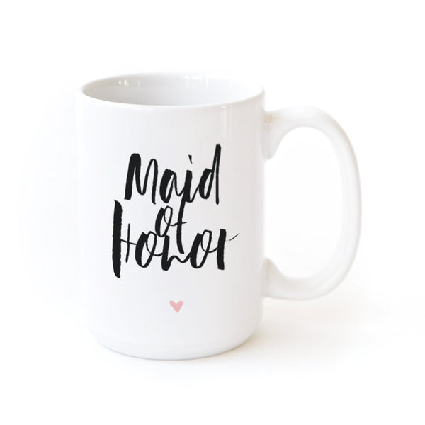 The Cotton and Canvas Co. Maid of Honor Coffee Mug