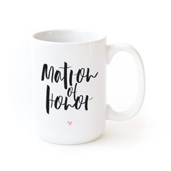 Matron of Honor Coffee Mug - The Cotton and Canvas Co.