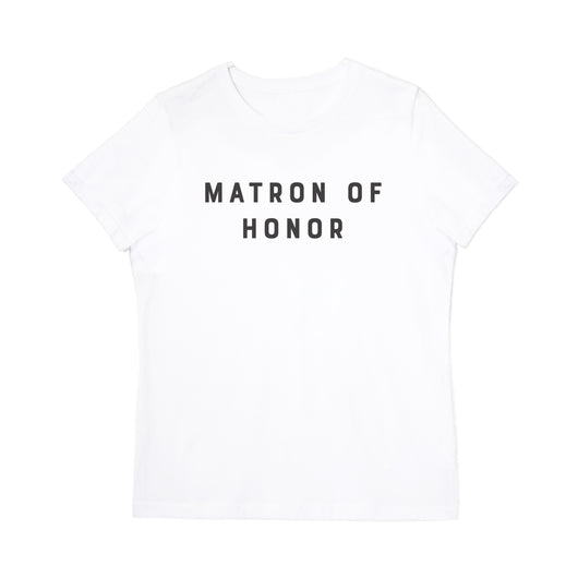 Modern Matron of Honor Tee - The Cotton and Canvas Co.