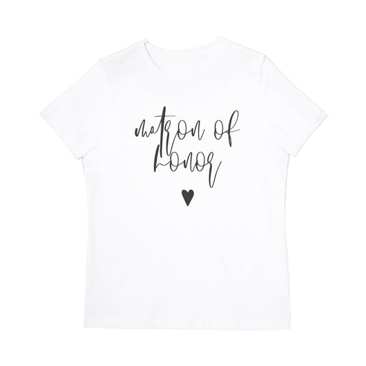 Matron of Honor Tee - The Cotton and Canvas Co.