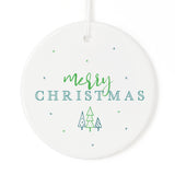 Modern Merry Christmas Ornament - The Cotton and Canvas Co.