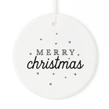 Merry Christmas Ornament - The Cotton and Canvas Co.