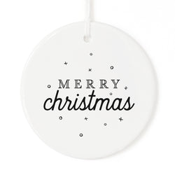 Merry Christmas Ornament - The Cotton and Canvas Co.