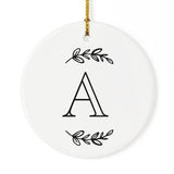 Personalized Monogram Christmas Ornament - The Cotton and Canvas Co.