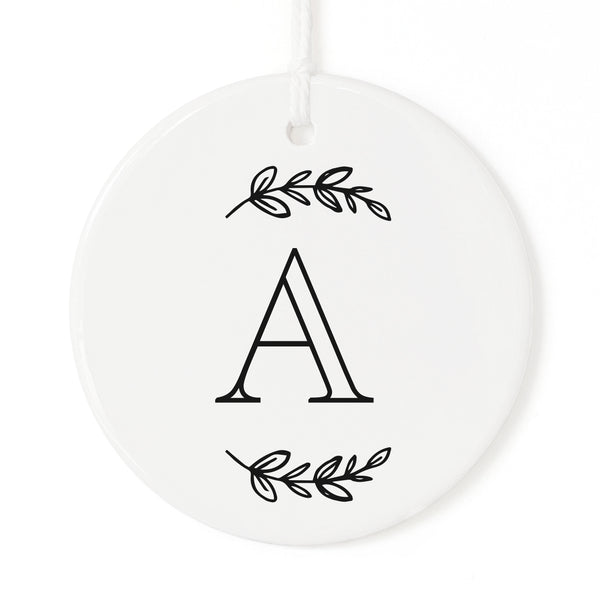 The Cotton and Canvas Co. Personalized Monogram Christmas Ornament