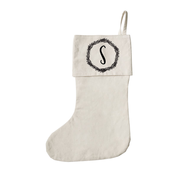 The Cotton and Canvas Co. Personalized Monogram Christmas Stocking