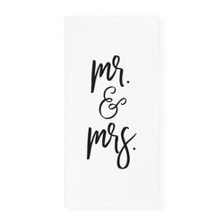 Mr. & Mrs. Kitchen Tea Towel - The Cotton and Canvas Co.