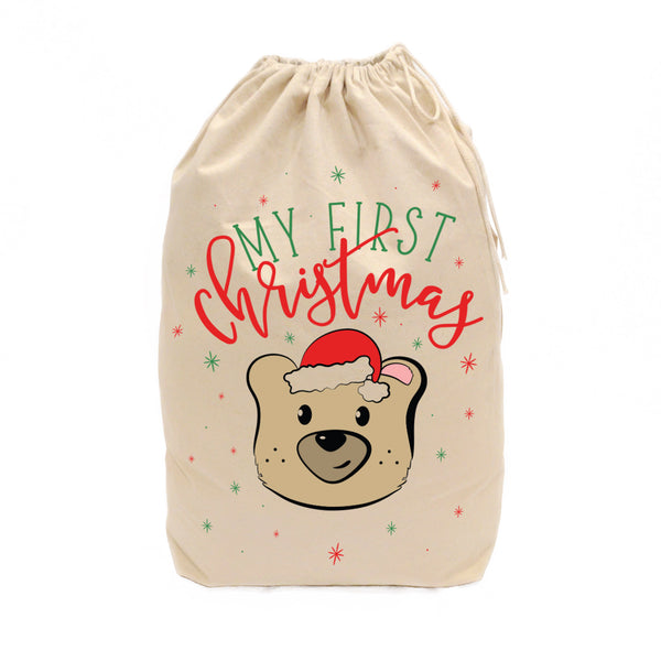 The Cotton and Canvas Co. My First Christmas Santa Sack