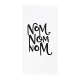 Nom Nom Nom Kitchen Tea Towel - The Cotton and Canvas Co.