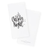 Oh Holy Night Christmas Kitchen Tea Towel - The Cotton and Canvas Co.