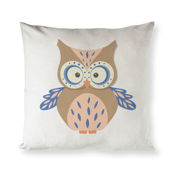 The Cotton and Canvas Co. Owl Baby Pillow Cover