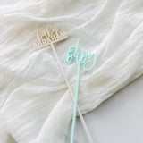 Personalized Baby Name Drink Stirrers Pack of 12